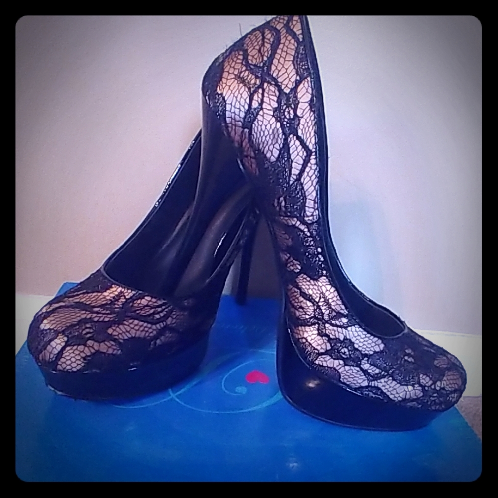 Black heels